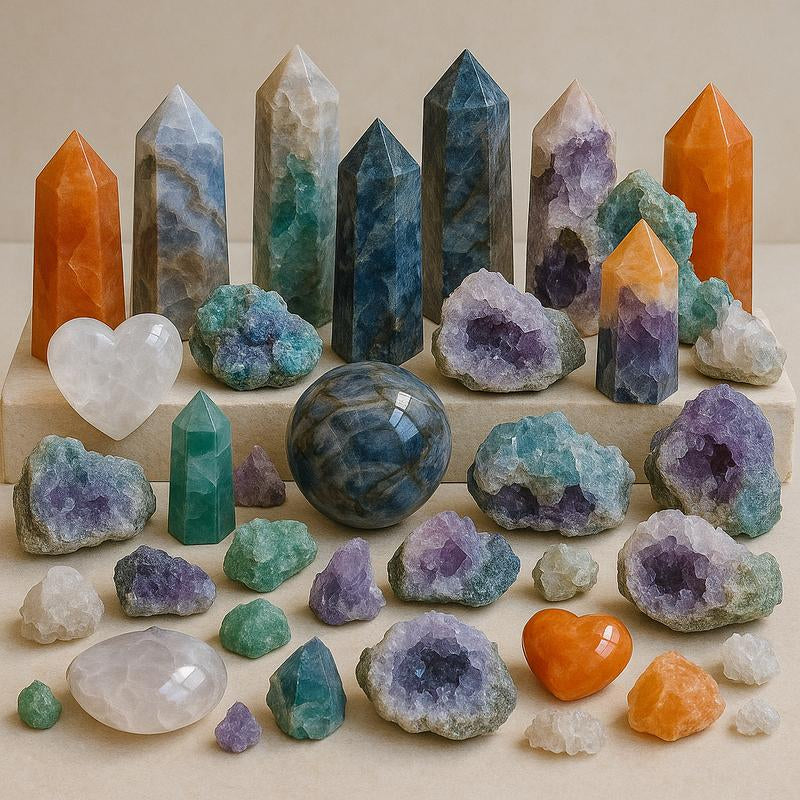 Crystal Energy Lucky Scoop | Raw Natural Crystals