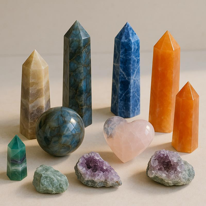 Crystal Energy Lucky Scoop | Raw Natural Crystals