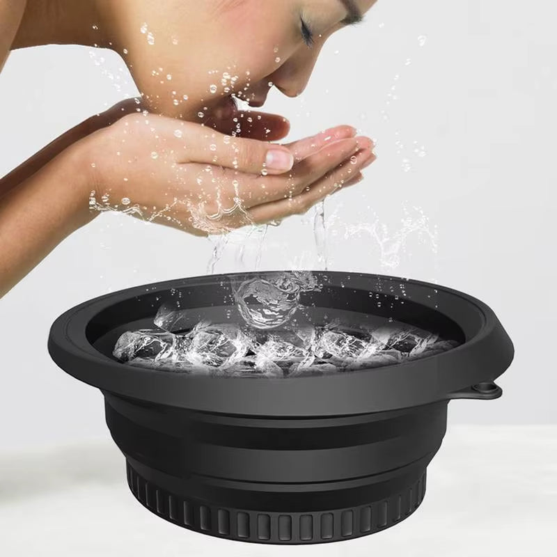Portable Face Ice Bath Bowl