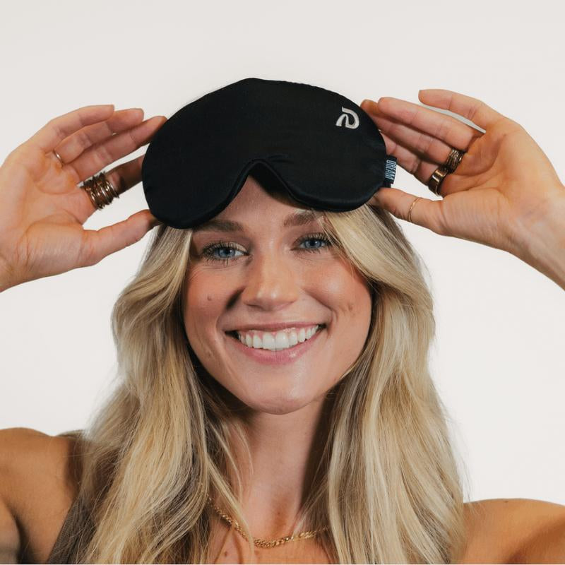 Performance Silk Sleep Mask for Ultimate Comfort and Restoration