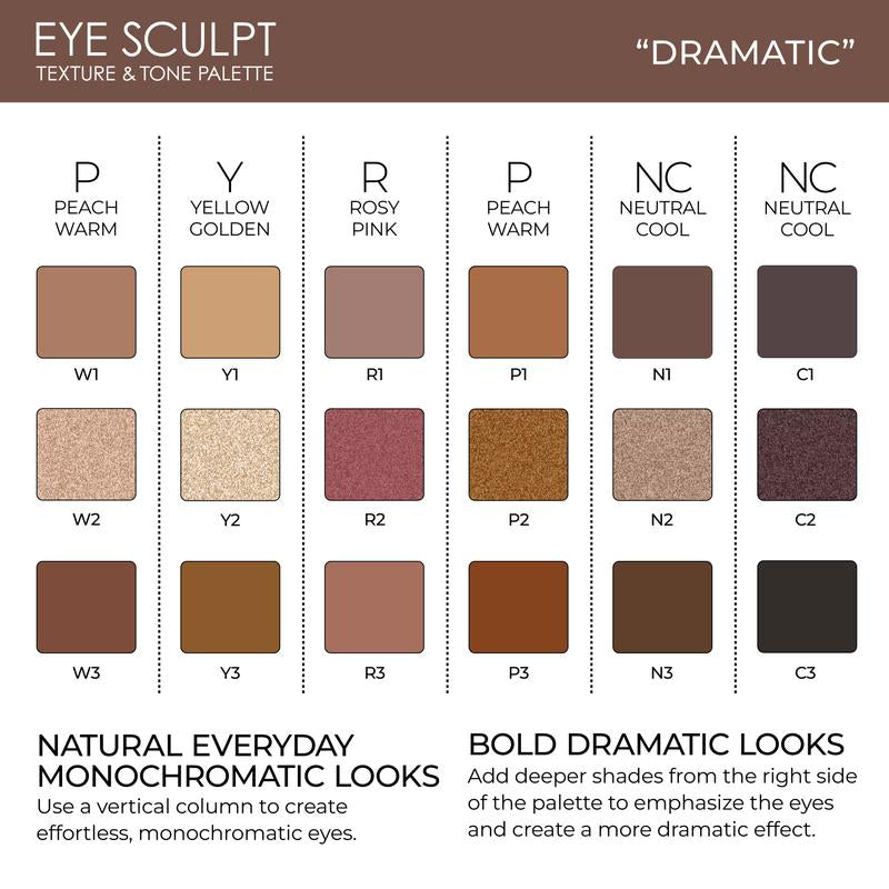 EYE SCULPT TEXTURE and TONE EYESHADOW PALETTE