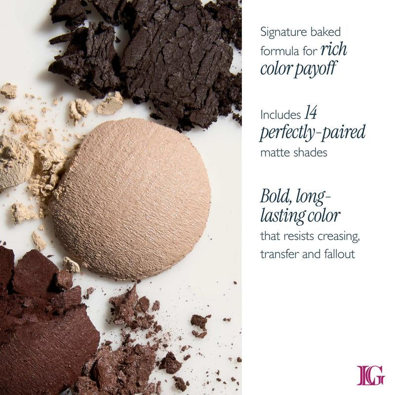 14 Multi-Finish Baked Eyeshadows