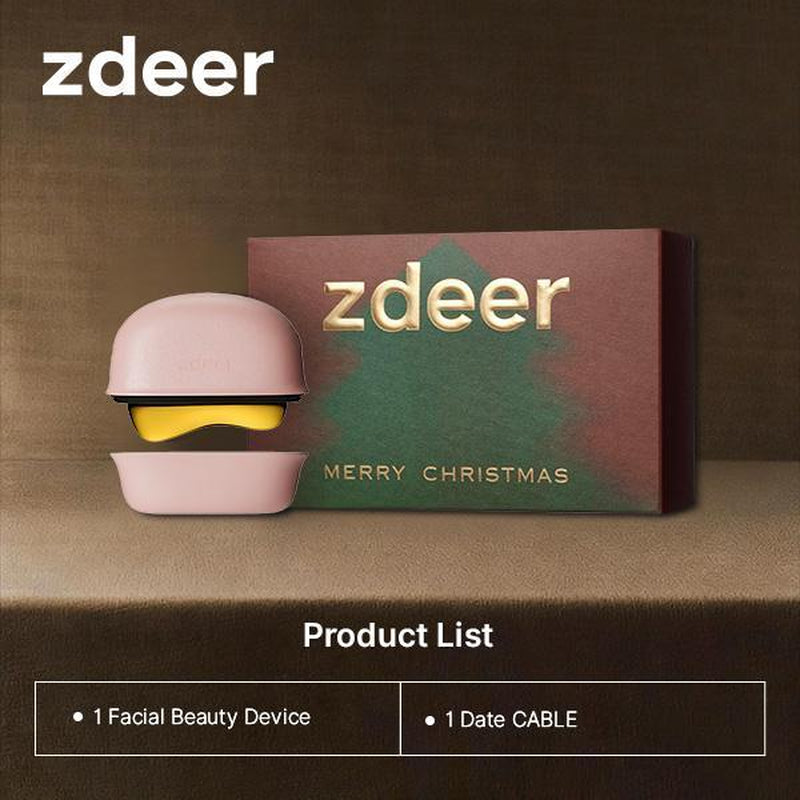 Facial Care Device with LED Red Light Therapy 