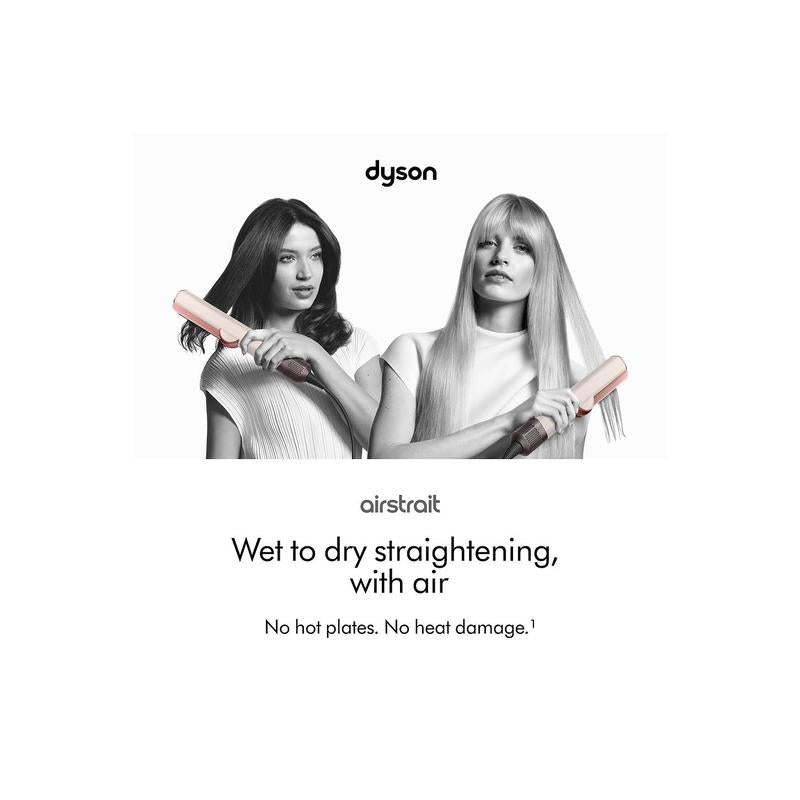 Airstrait Straightener in Ceramic Pink & Rose Gold