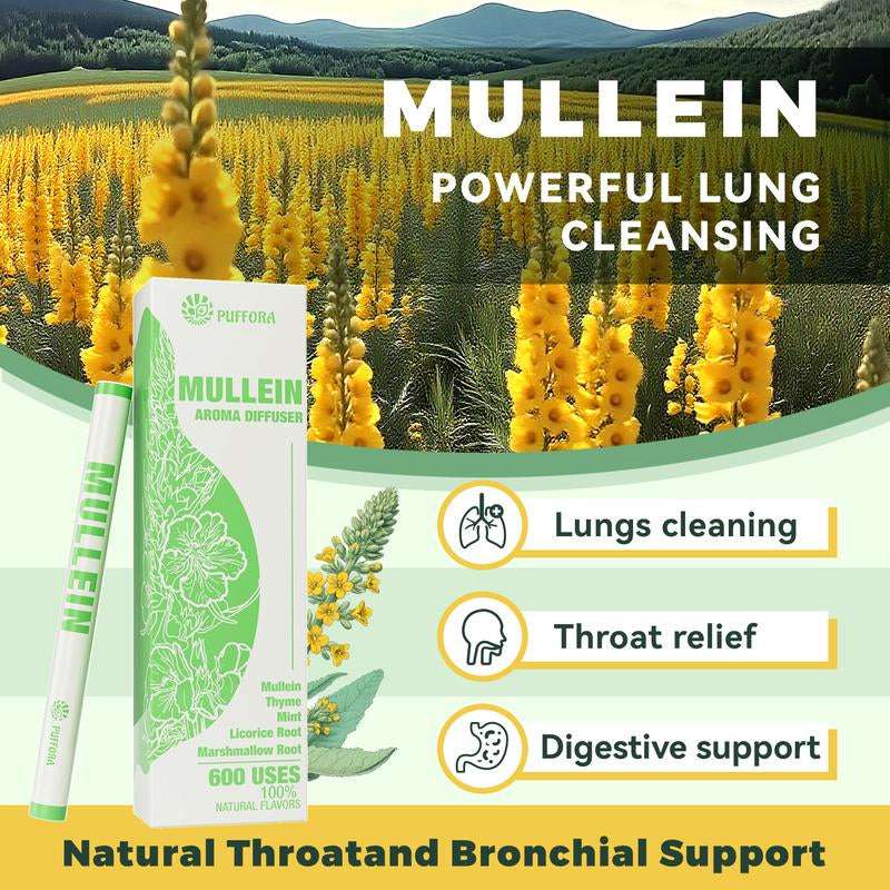 PUFFORA Pure Herbal for Body Detoxification and Tongue Air Freshing, Herbal Support Pen Relaxation Diffusion Stick Solution