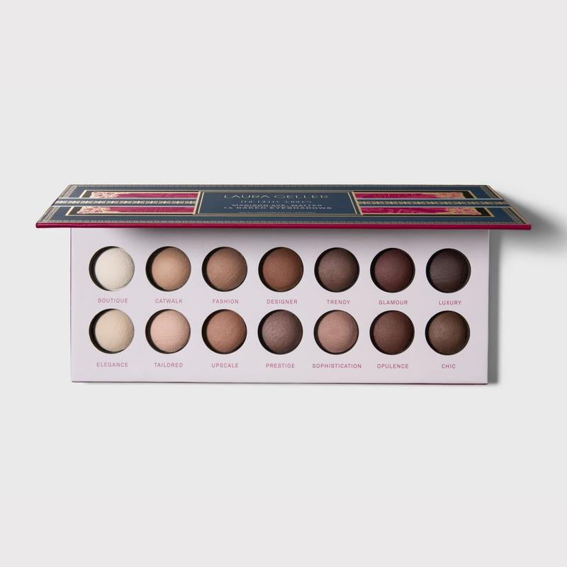 14 Multi-Finish Baked Eyeshadows