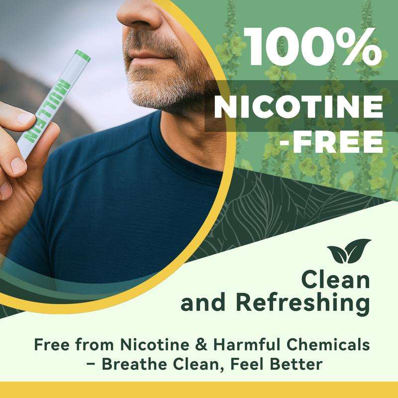 PUFFORA Pure Herbal for Body Detoxification and Tongue Air Freshing, Herbal Support Pen Relaxation Diffusion Stick Solution