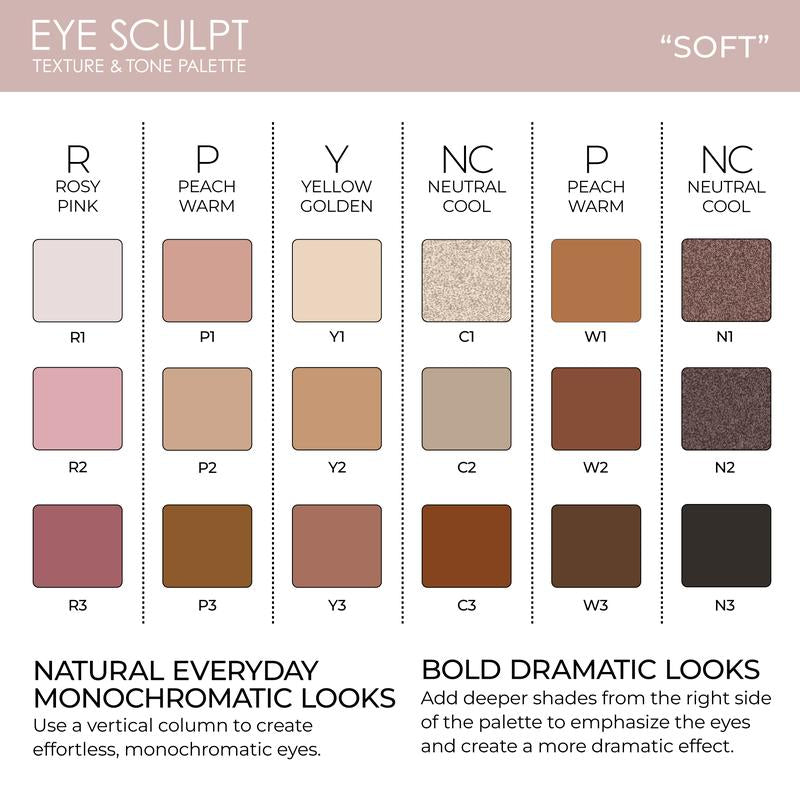 EYE SCULPT TEXTURE and TONE EYESHADOW PALETTE