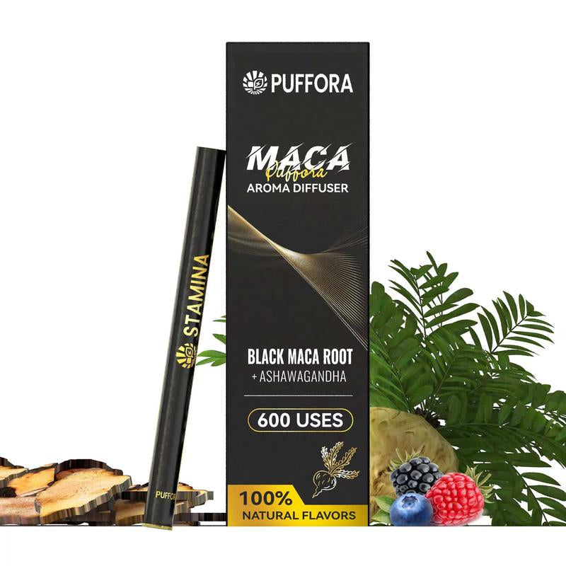 PUFFORA Pure Herbal for Body Detoxification and Tongue Air Freshing, Herbal Support Pen Relaxation Diffusion Stick Solution